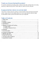 Preview for 2 page of infobit iMatrix H88H150 User Manual