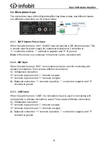 Предварительный просмотр 8 страницы infobit iSound PA20 User Manual