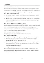 Preview for 15 page of infobit iSpeaker CM800 User Manual