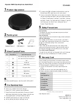 Preview for 1 page of infobit iSpeaker M200 Quick Start