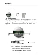 Предварительный просмотр 2 страницы infobit iSpeaker M400 User Manual