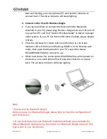 Предварительный просмотр 6 страницы infobit iSpeaker M400 User Manual