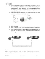 Предварительный просмотр 8 страницы infobit iSpeaker M400 User Manual