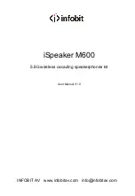 Предварительный просмотр 1 страницы infobit iSpeaker M600 User Manual