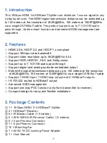 Preview for 3 page of infobit iSwitch 104H150 User Manual