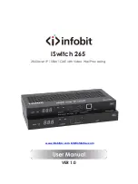 infobit iSwitch 265 User Manual предпросмотр