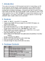 Preview for 3 page of infobit iTrans W100 User Manual