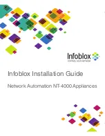 Preview for 1 page of Infoblox NT-4000 Installation Manual