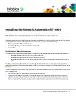 Preview for 13 page of Infoblox NT-4000 Installation Manual