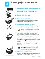 Preview for 4 page of InFocus AA00019 Quick Start Manual