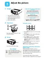 Preview for 5 page of InFocus AA00019 Quick Start Manual