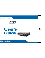 InFocus ASK Proxima C170 User Manual preview