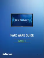 InFocus BIG TOUCH INF8511 Hardware Manual предпросмотр