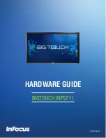 InFocus BIGTOUCH INF5711 Hardware Manual preview