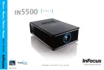 InFocus F5500 User Manual preview