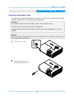 Preview for 36 page of InFocus H8600 User Manual