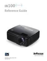 InFocus IN100 series Reference Manual preview