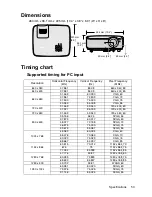 Preview for 53 page of InFocus IN100 series Reference Manual