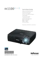 InFocus IN1100 Series Quick Start Manual preview