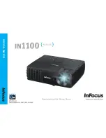 Preview for 1 page of InFocus IN1110 Manual