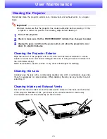 Предварительный просмотр 26 страницы InFocus IN12 Reference Manual