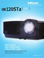 InFocus in120STa Brochure & Specs preview