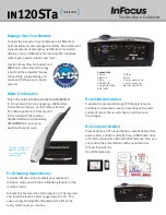 Предварительный просмотр 3 страницы InFocus in120STa Brochure & Specs