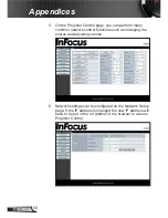 Предварительный просмотр 58 страницы InFocus IN13x Series Manual