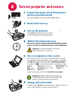 Preview for 4 page of InFocus IN2106: IN2104: Quick Start Manual