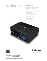 Preview for 1 page of InFocus IN2112 Quick Start Manual