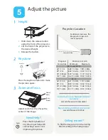 Preview for 5 page of InFocus IN2112 Quick Start Manual