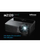 Preview for 1 page of InFocus in2120 series Brochure & Specs