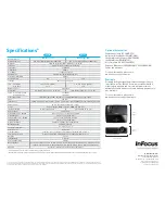 Предварительный просмотр 4 страницы InFocus in2124 Brochure & Specs