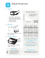 Preview for 5 page of InFocus IN3100 Series Quick Start Manual