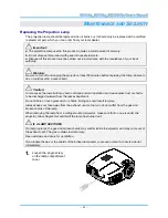 Preview for 50 page of InFocus IN3134a User Manual