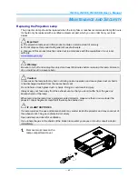 Предварительный просмотр 52 страницы InFocus IN3144 User Manual