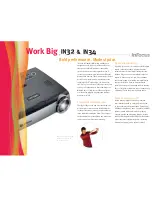 Preview for 2 page of InFocus in32 in34 Brochure & Specs