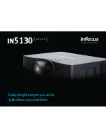 InFocus in5130 series Specifications preview