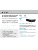 Preview for 2 page of InFocus IN5142 Brochure & Specs