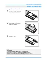 Preview for 16 page of InFocus IN5212a User Manual