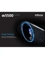 Preview for 1 page of InFocus IN5500 Specifications