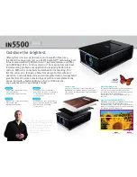 Preview for 2 page of InFocus IN5500 Specifications