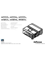 Предварительный просмотр 1 страницы InFocus IN5552L User Manual