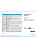 Предварительный просмотр 4 страницы InFocus in8601 Brochure & Specs