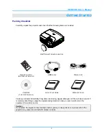 Preview for 8 page of InFocus IN8606HD User Manual