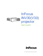 Preview for 1 page of InFocus INV30 User Manual