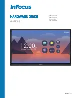 Предварительный просмотр 1 страницы InFocus JTOUCH INF6540e Hardware Manual