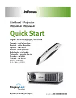 Preview for 1 page of InFocus LiteBoard IN3902LB Quick Start