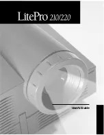 Предварительный просмотр 2 страницы InFocus LitePro 210 User Manual