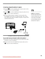 Preview for 22 page of InFocus LitePro 610 Quick Start Manual